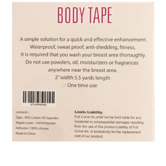Body Tape and Nipple Covers. NEW! - Picture 2 of 2